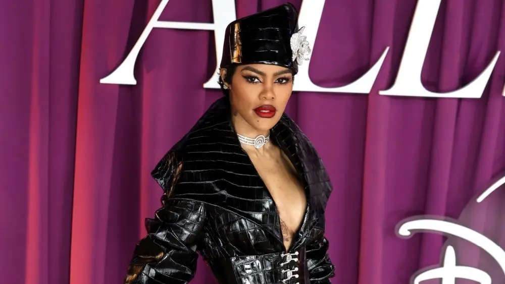 Teyana Taylor attends the All's Fair London Premiere at Odeon Luxe Leicester Square. London^ United Kingdom - October 22^ 2025