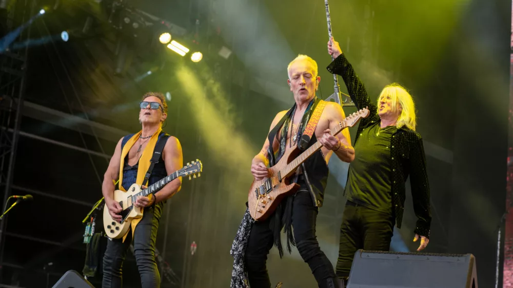 Def Leppard at the Hellfest Open Air festival; Clisson^ France - June 16^ 2023