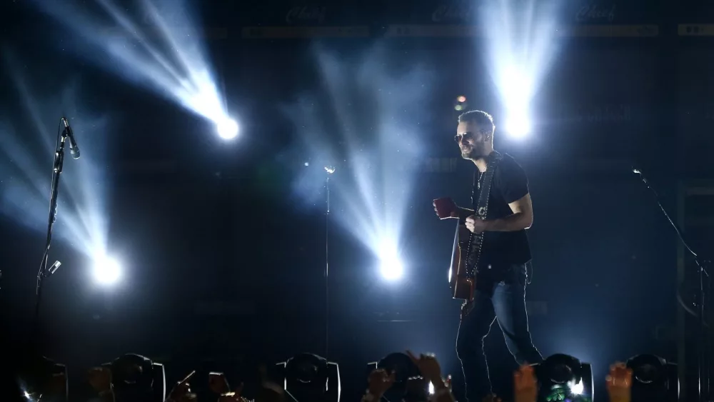 Eric Church at the Runaway Country Music Fest at Osceola Heritage Park on March 20^ 2016 in Kissimmee^ Florida.