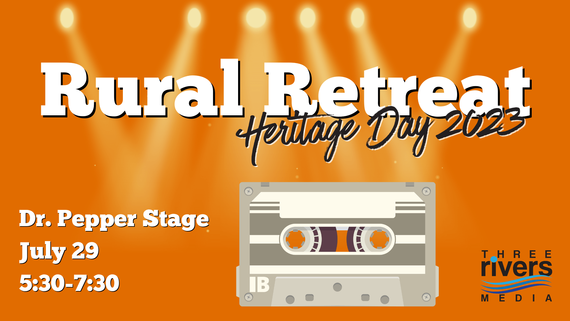 Live Broadcast Rural Retreat Heritage Day Three Rivers Media