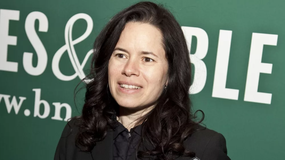 singer Natalie Merchant attends launch of her new album Leave your sleep at Barnes and Noble on April 14^ 2010 in New York City.