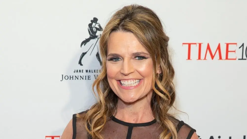 Savannah Guthrie attends 2018 Time 100 Gala at Jazz at Lincoln Center New York^ NY - April 24^ 2018