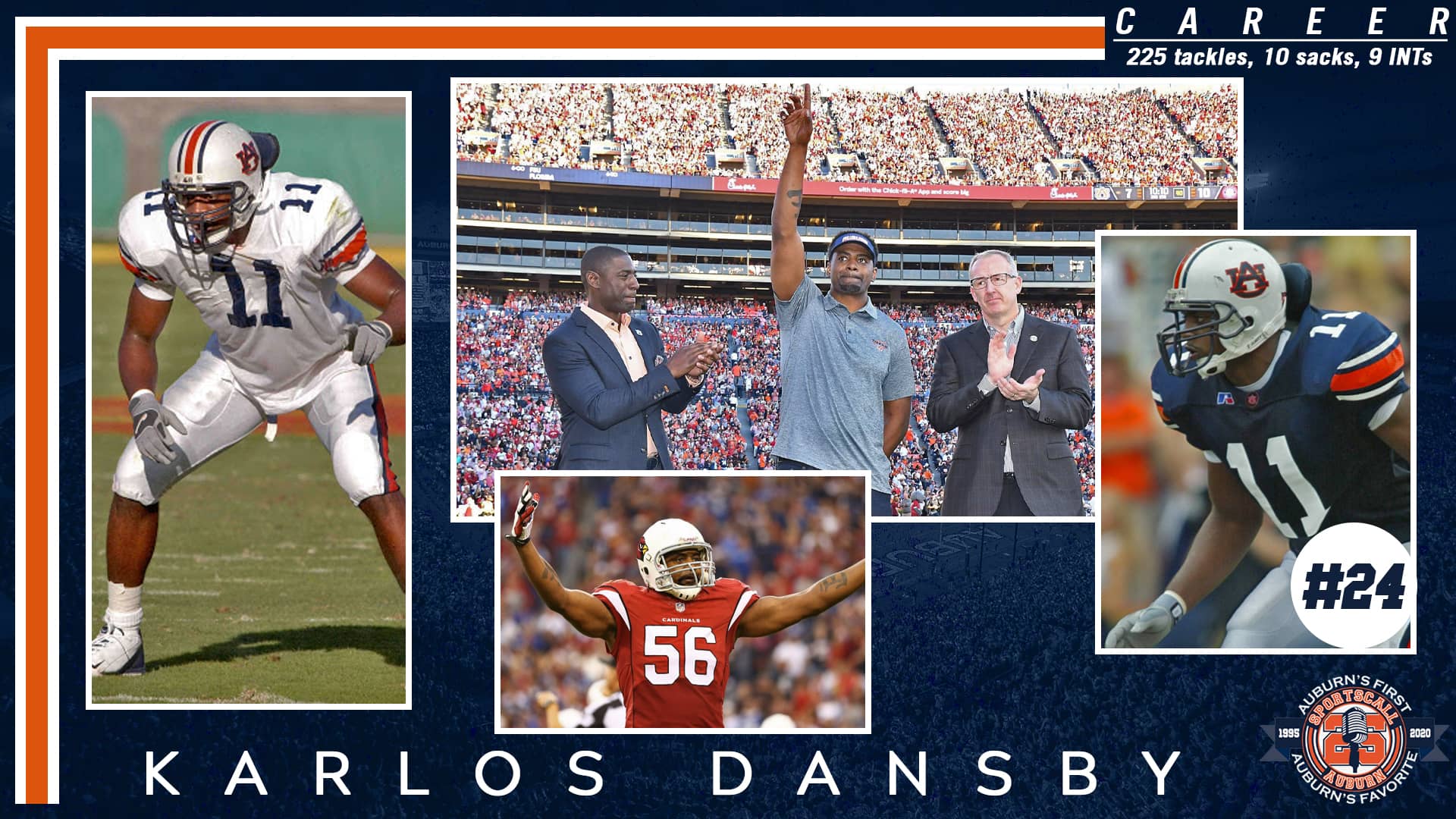 SEC Legend Karlos Dansby: 'Auburn gave me everything I needed' - Auburn  University Athletics