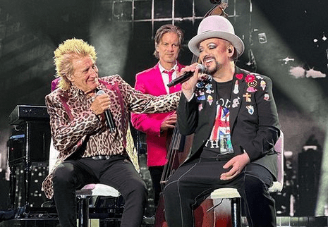 rod stewart and boy george tour london