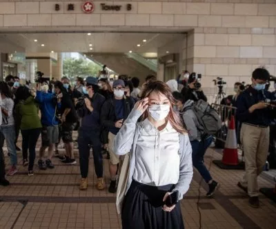 Hong Kong pro-democracy activist Agnes Chow says she won't return home