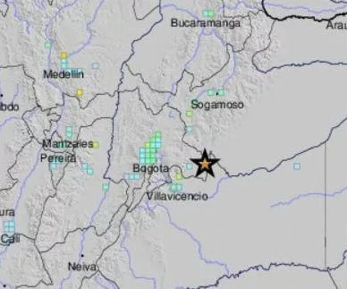 6.5-magnitude earthquake recorded in Colombia