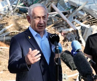 israeli-pm-netanyahu-calls-iran-evil-as-he-tours-site-of-missile-strike-2