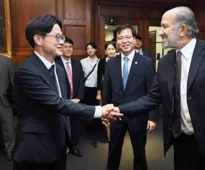 south-korean-trade-negotiators-meet-with-us-commerce-secretary-lutnick