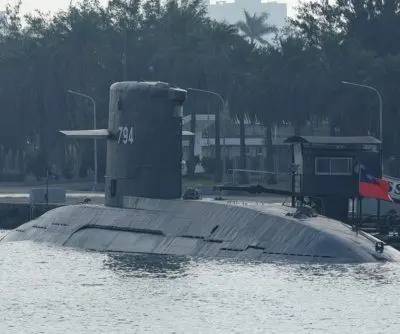 Taiwan’s first submarine completes initial submerged sea trial