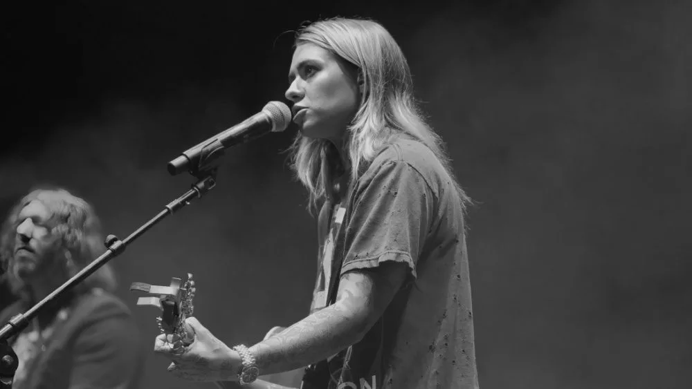 Morgan Wade performs live on stage at Hard Rock Live. HOLLYWOOD^ FLORIDA - OCTOBER 15^ 2022