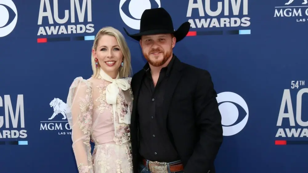 Brandi Johnson^ Cody Johnson at the 54th Academy of Country Music Awards at the MGM Grand Garden Arena on April 7^ 2019 in Las Vegas^ NV