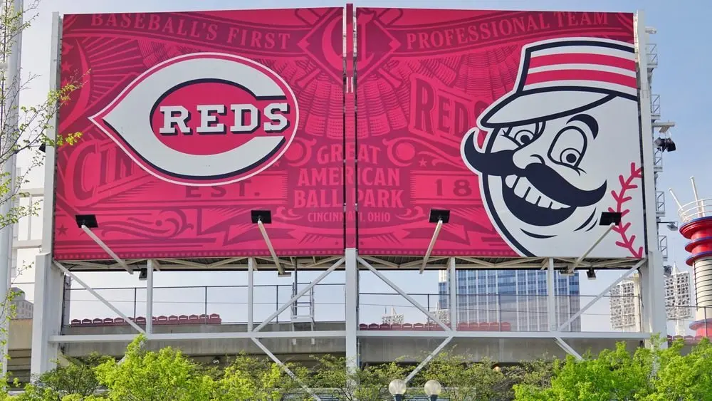 The Great American ballpark stadium is the home of the Major League Baseball Cincinnati Reds team. CINCINNATI^ OH -20 APRIL 2016