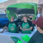 Lockney Chamber of Commerce distributed candy during their Trunk-or-Treat on Saturday. (Courtesy Photo/Victoria Wright)