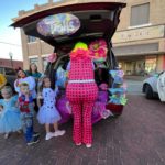 Lockney Chamber of Commerce distributed candy during their Trunk-or-Treat on Saturday. (Courtesy Photo/Victoria Wright)