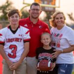 Coach Jonathan Thiebaud and family (Cervantes Photography/Used with Permission)