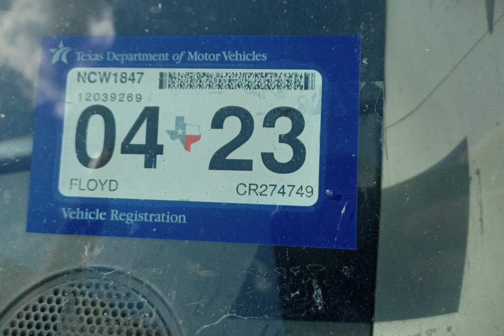 Texas Vehicle New Registration 2025 Game