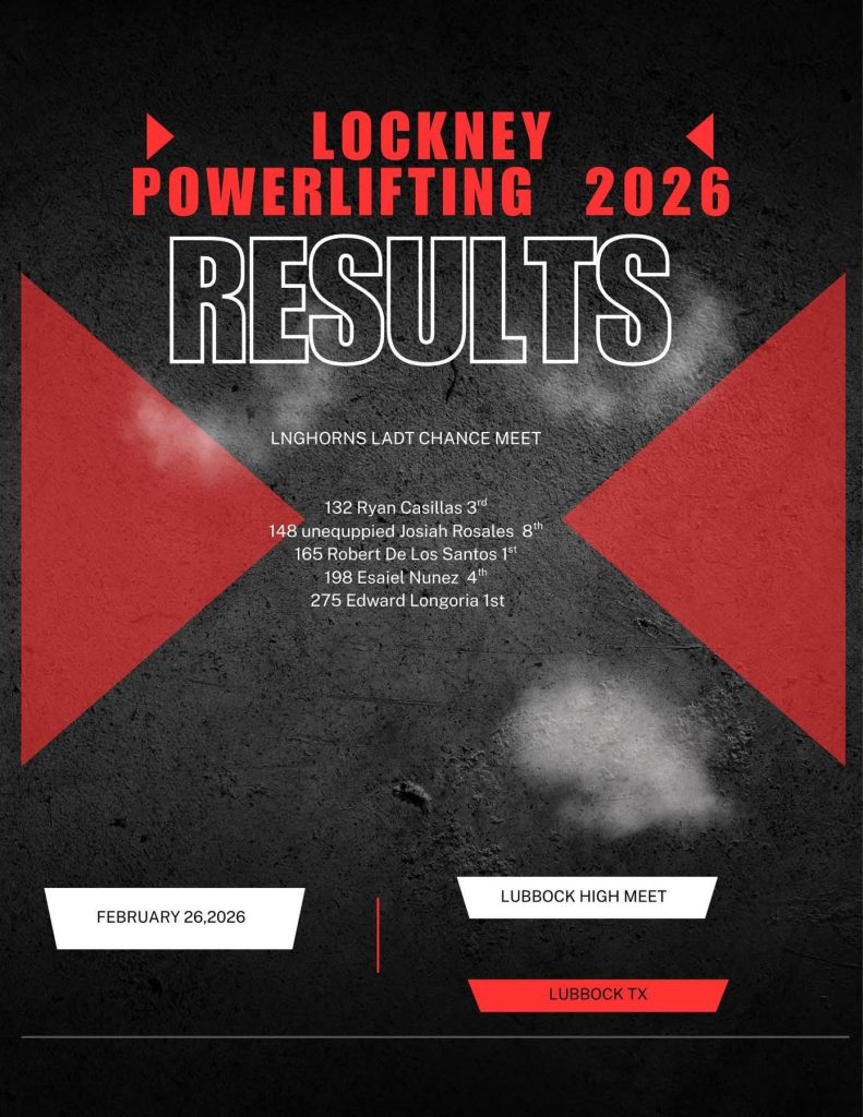 Stephan Lockney Lockney Powerlifting Competes at Longhorns Last Chance Meet in Lubbock ...