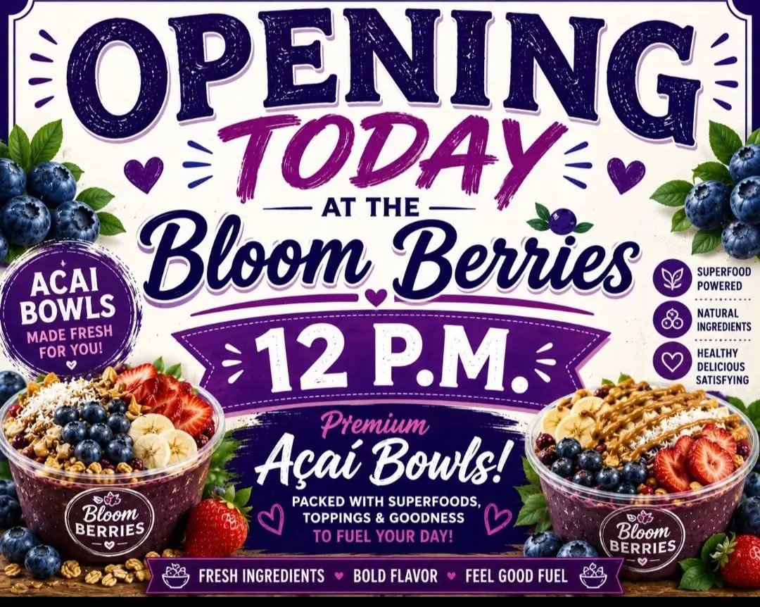 Bloom Berries Celebrates Grand Opening of New Downtown Floydada