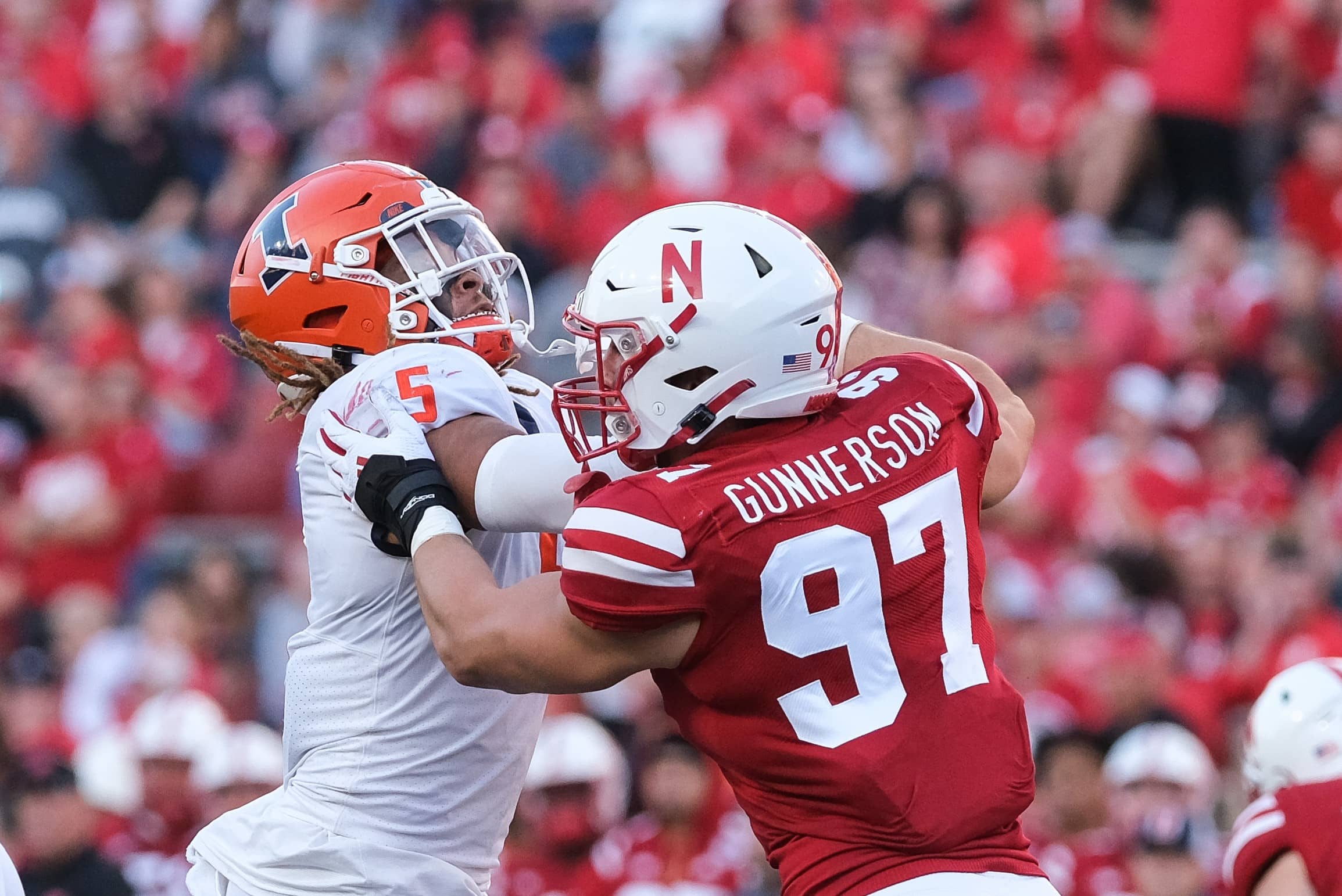 Audio Interview with Blaise Gunnerson of Nebraska After Game With Illinois  | CB Sports