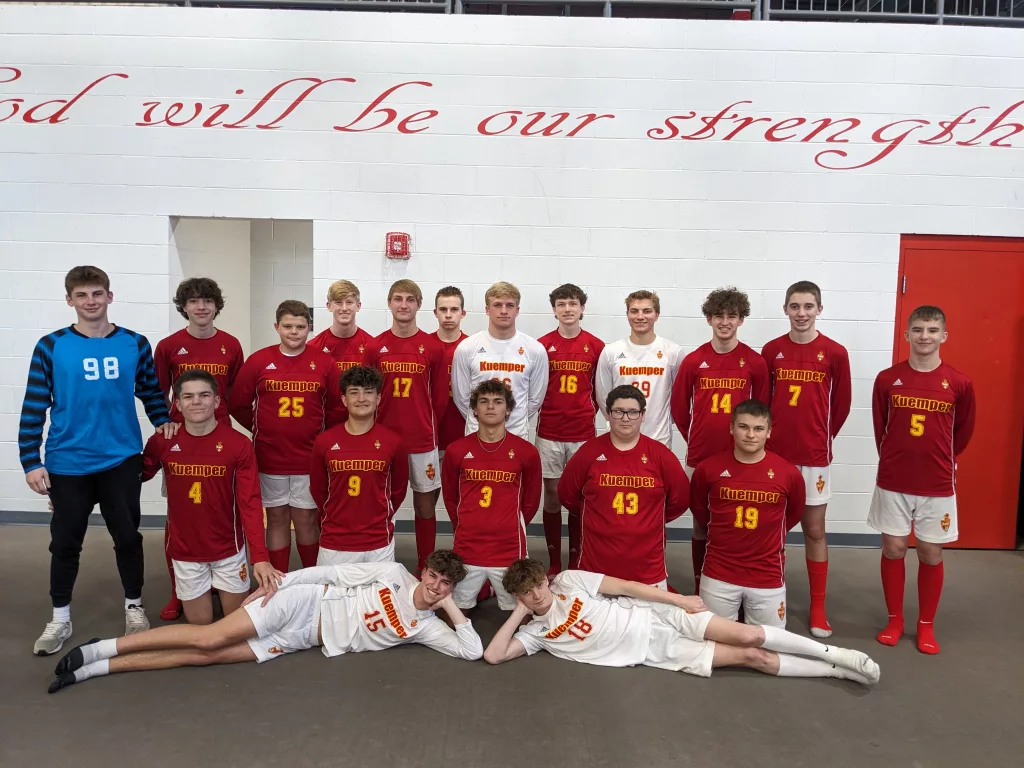 Brincks Exteriors Sports Report: Kuemper Boys Soccer 1-1 at WCV ...