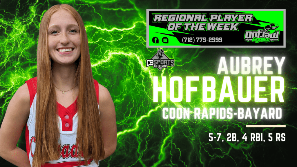 Aubrey Hofbauer Coon RapidsBayard Softball CB Sports Part 37