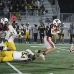 fb-chs-ahs105-25-10-24: Carroll High wins a Class 3A district title with a 35-7 win over Atlantic in a battle of 3-0 teams (in district play) at Carroll Athletic Field on Friday, October 24, 2025.