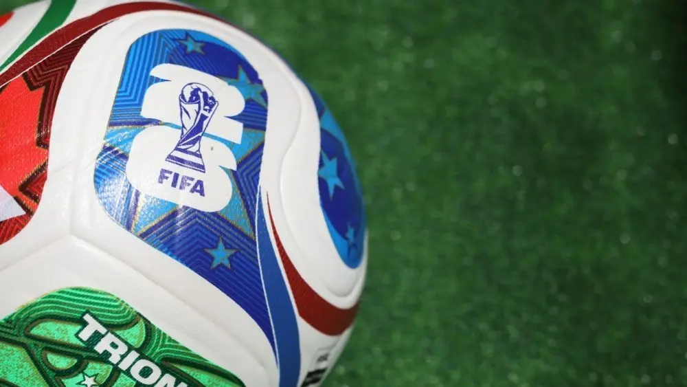 Official FIFA World Cup 2026 match ball. 18 February 2026. Minsk ^ Belarus.