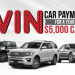 Win Car Payments for a Year or $5,000 Cash