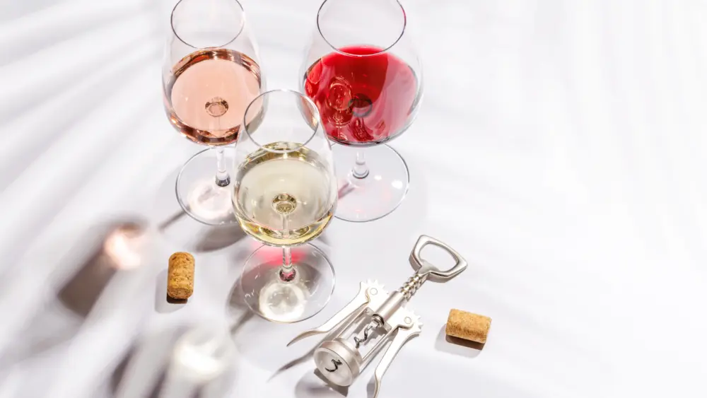 three-wine-glasses-filled-with-red-white-and-rose-wine