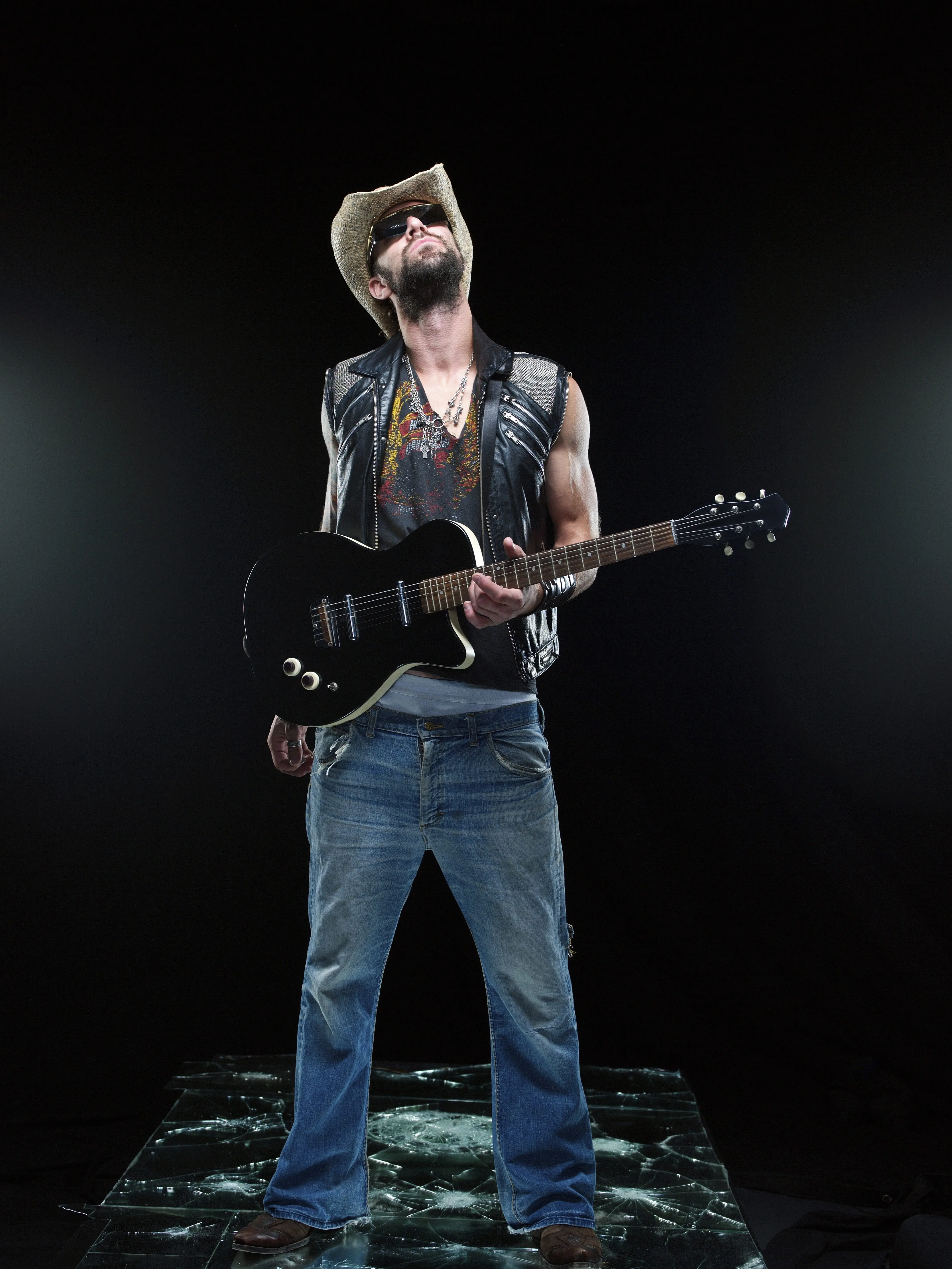 portrait-of-guitarist-close-up-view