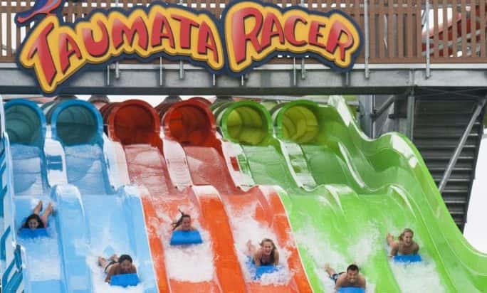 taumata racer at Seaworld Aquatica