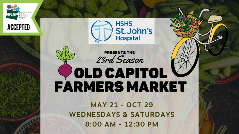 Another Chance To Checkout Old Capitol Farmer’s Market