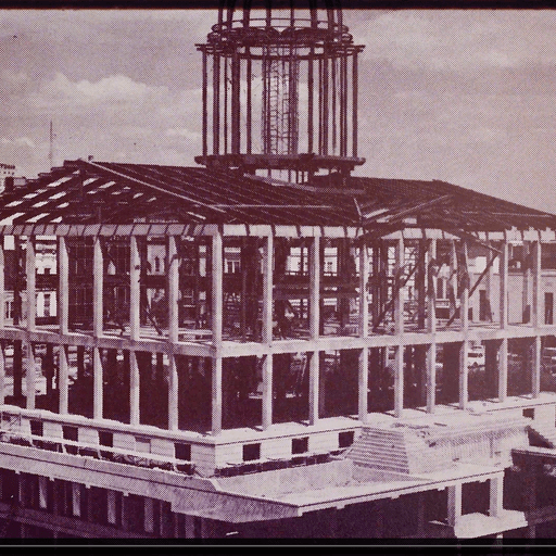 Old State Capitol renovation picture from the 1960s