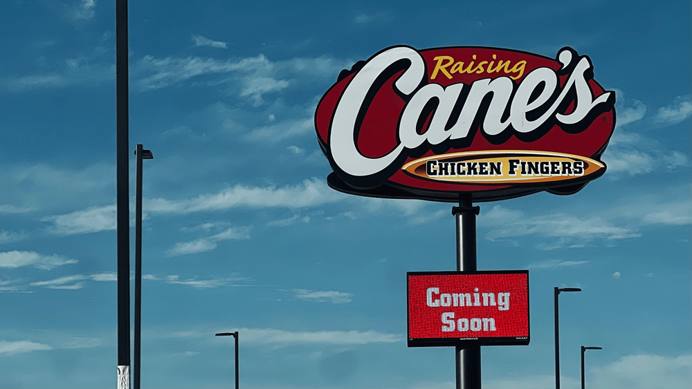 Raising Cane's Set To Open March 7; Hiring Process Underway 92.7 WMAY