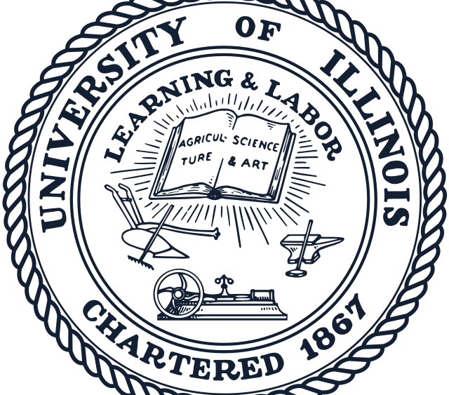 University of Illinois system and its schools seal Credit: Unknown, employee of the University of Illinois Public domain; Wikicommons