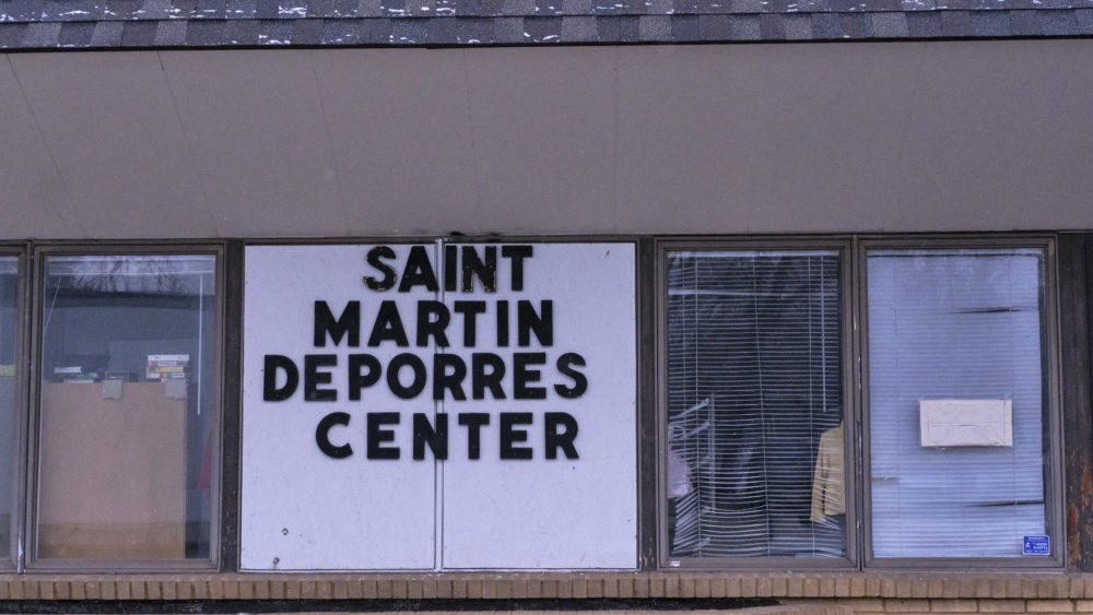 The St. Martin De Porres Food Pantry in Springfield, Illinois Credit: Trent R Nelson
