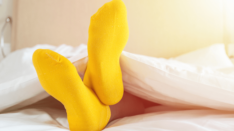 socks-bed-shutterstock