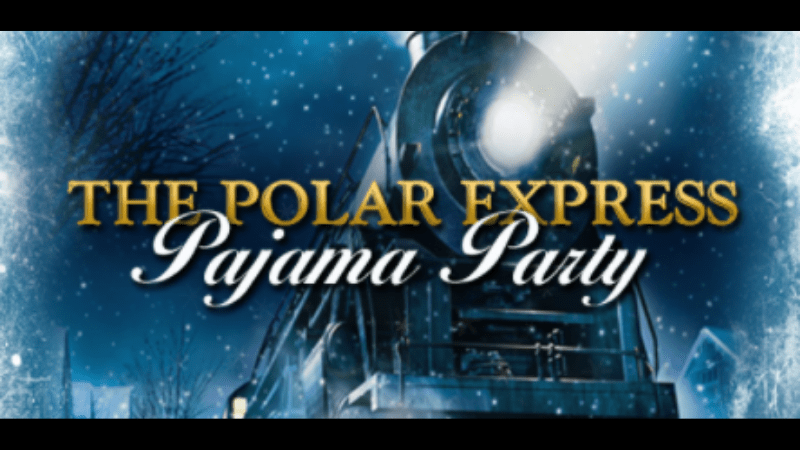 All aboard for the Polar Express Pajama Party at SW Regional