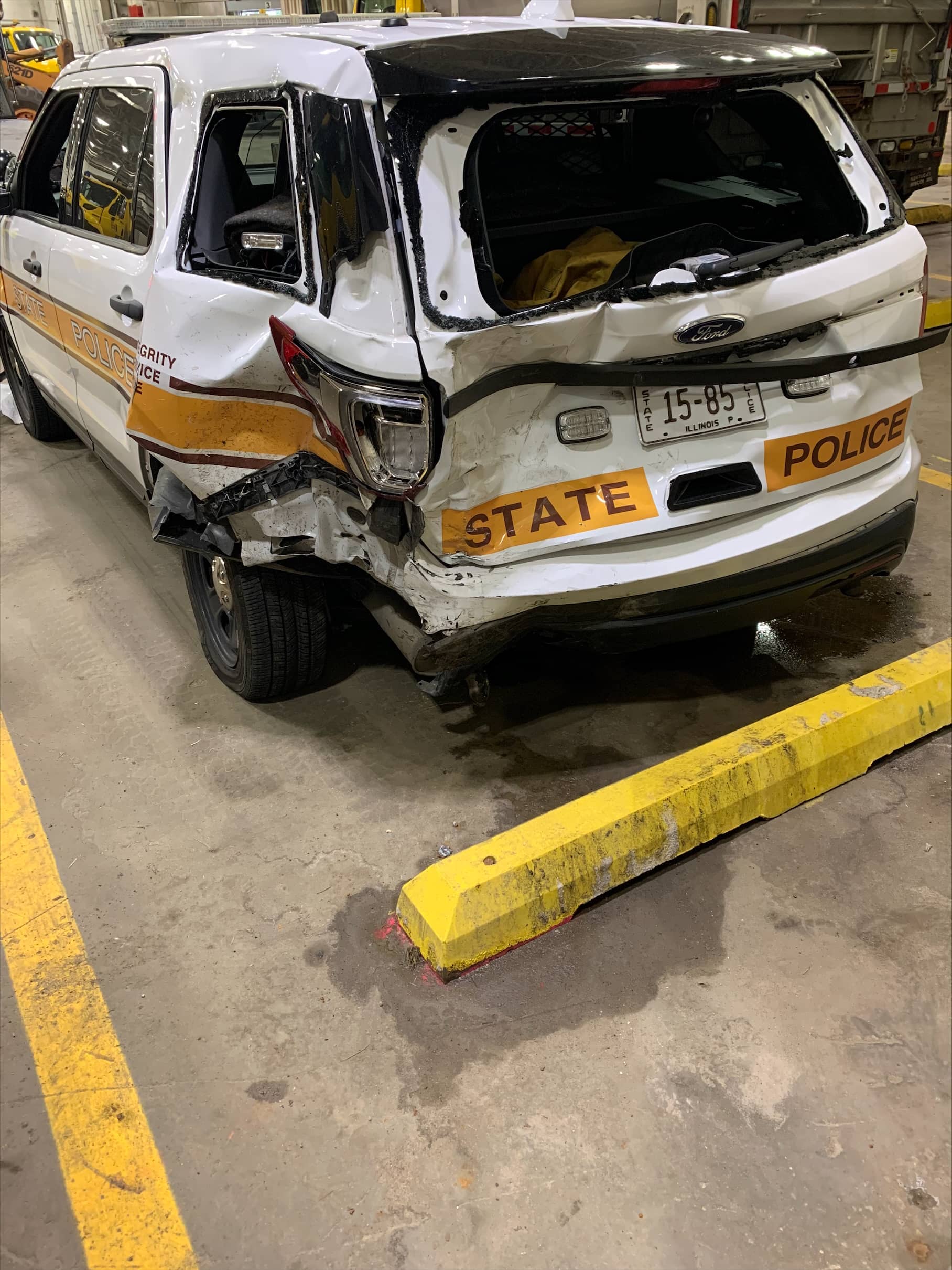 Isp Trooper Injured In Scotts Law Crash 15th Such Incident This Year