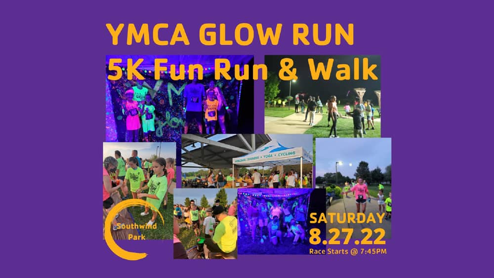 YMCA Glow Run 5K Fun Run & Walk 98.7 WNNS