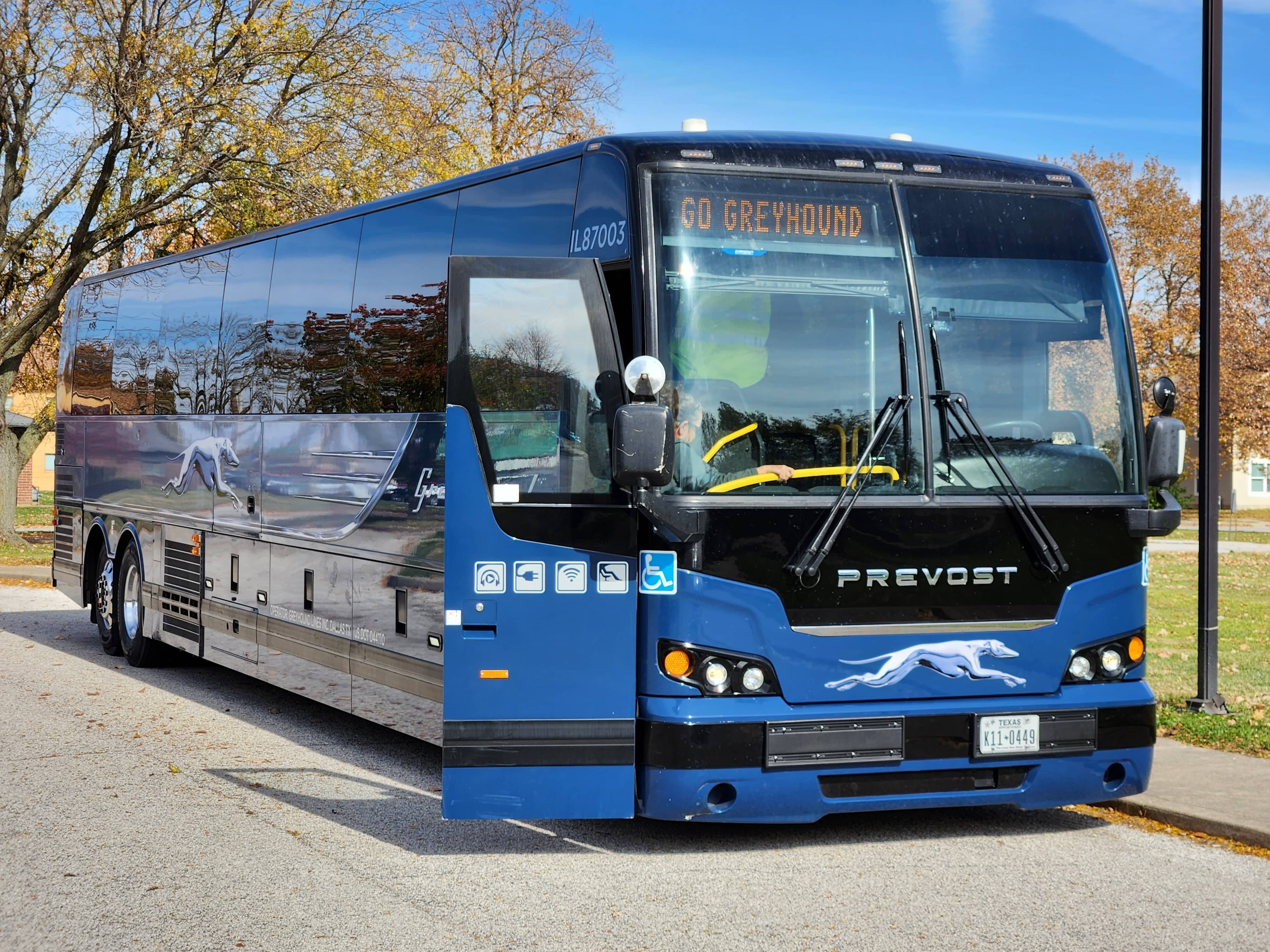 Officials Celebrate Greyhound Move To SMTD Transfer Center 98.7 WNNS