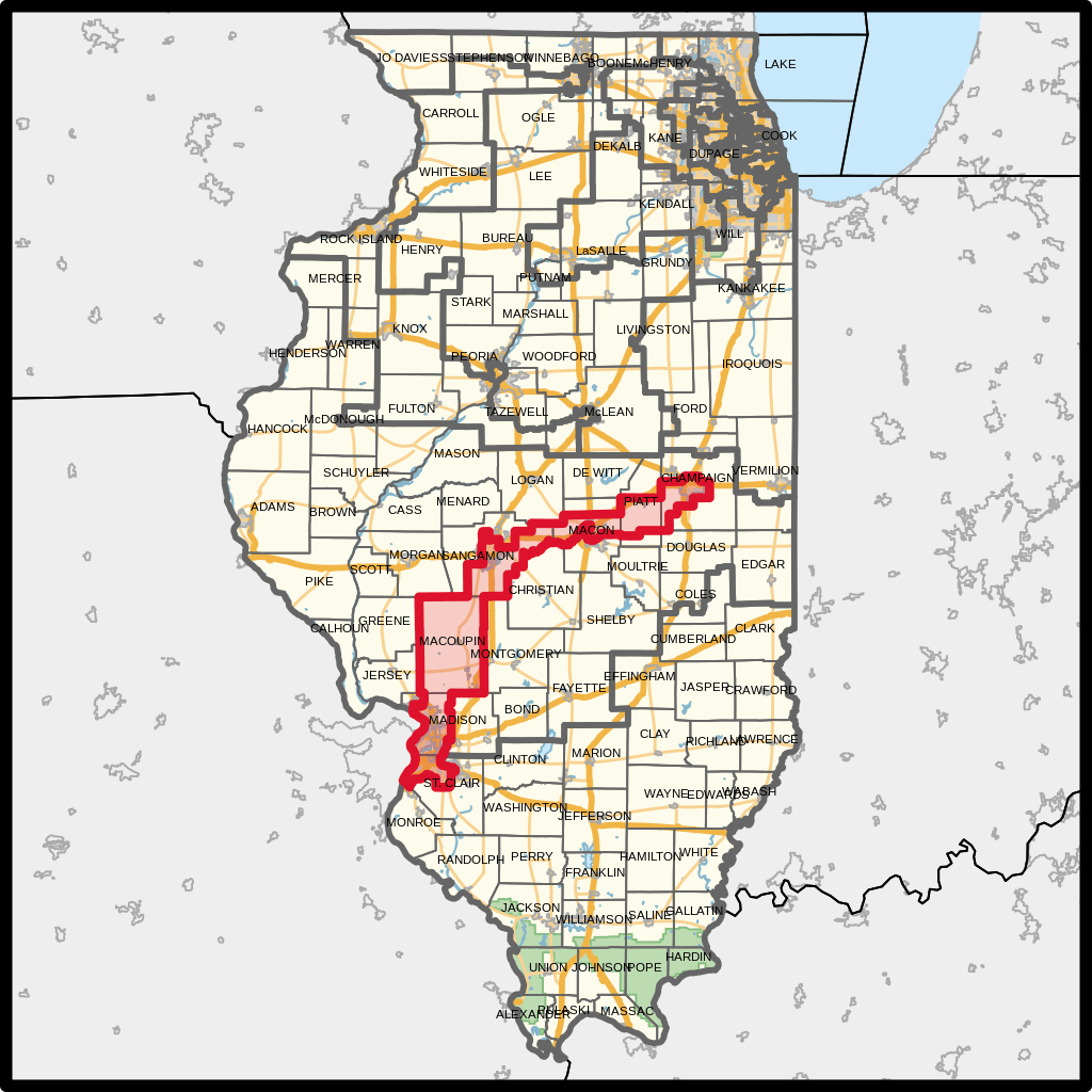 Illinois 13th Congressional District (Wikipedia)