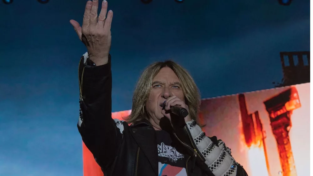 Def Leppard perform at Exit 111 Festival in Tennessee. Manchester^ Tennessee USA - 10-12-2019