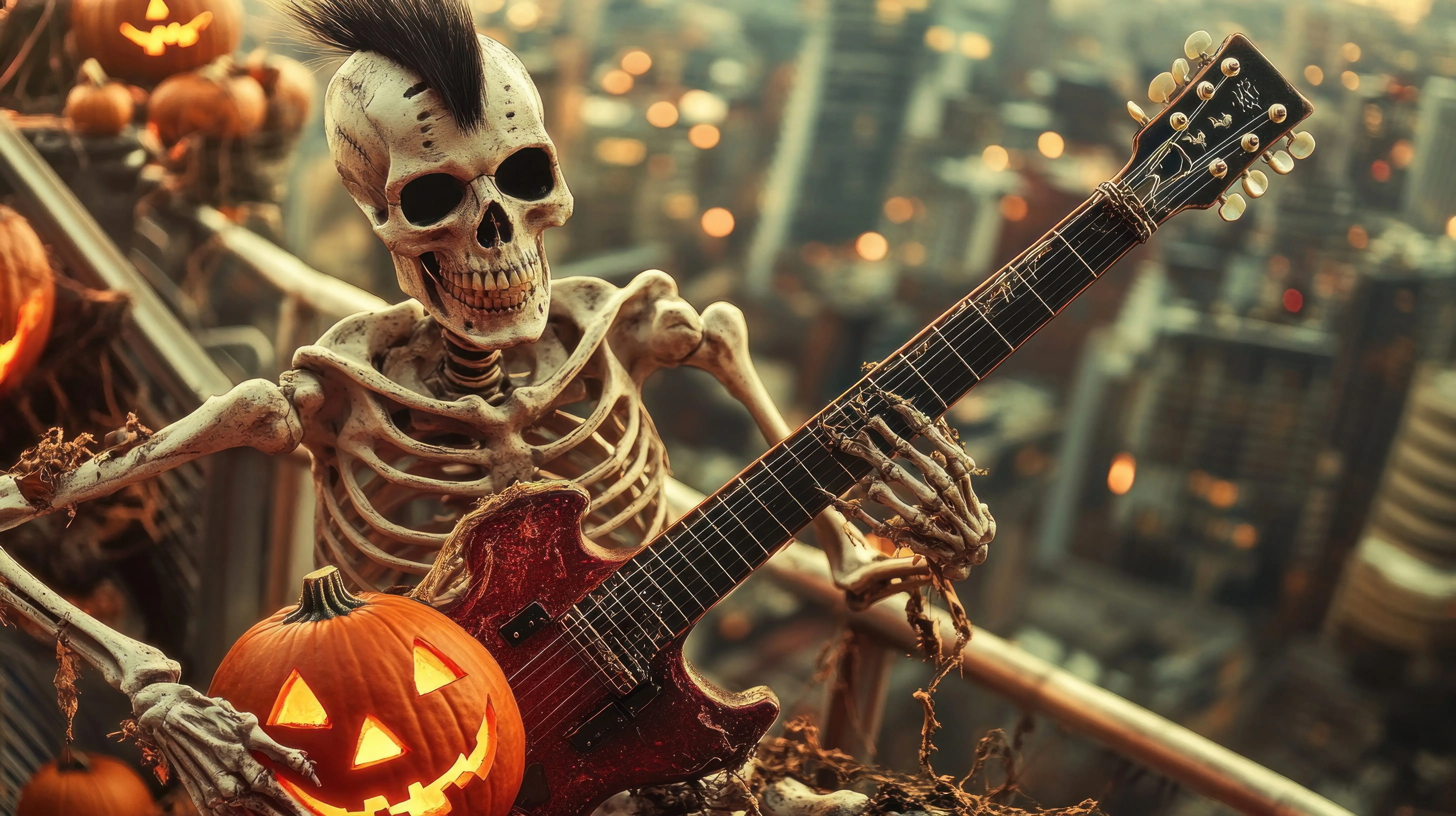 skeleton-rock-star