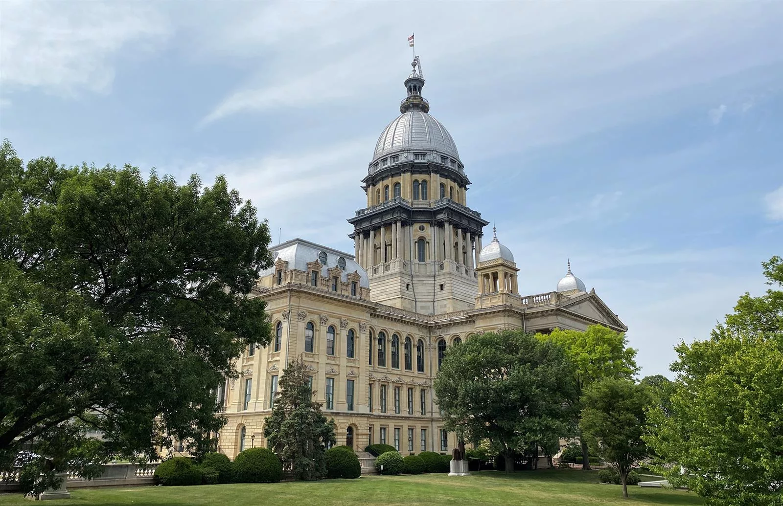 The Illinois State Capitol is pictured in Springfield. (Capitol News Illinois photo by Jerry Nowicki)