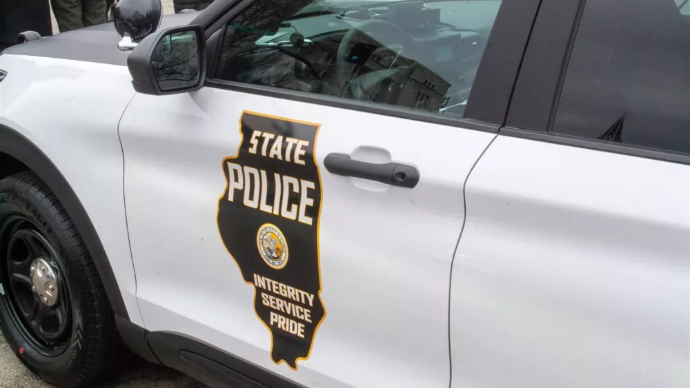 An Illinois State Police squad car is pictured in a file photo. This week the agency agreed to hold more public hearings on its assault weapon registration process, although the existing emergency rules governing the process will remain in effect. (Capitol News Illinois file photo by Jerry Nowicki)