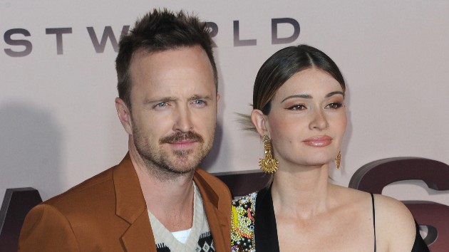 getty_aaron_paul_lauren_paul_12022021