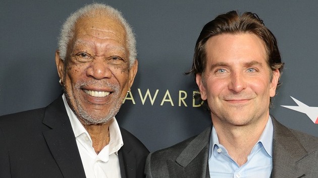 getty_morgan_freeman_bradley_cooper_0308202359016