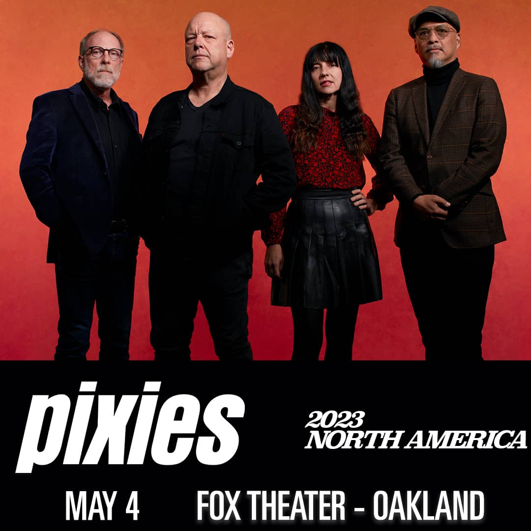 Pixies at the Fox Theater Oakland The Krush 95.9