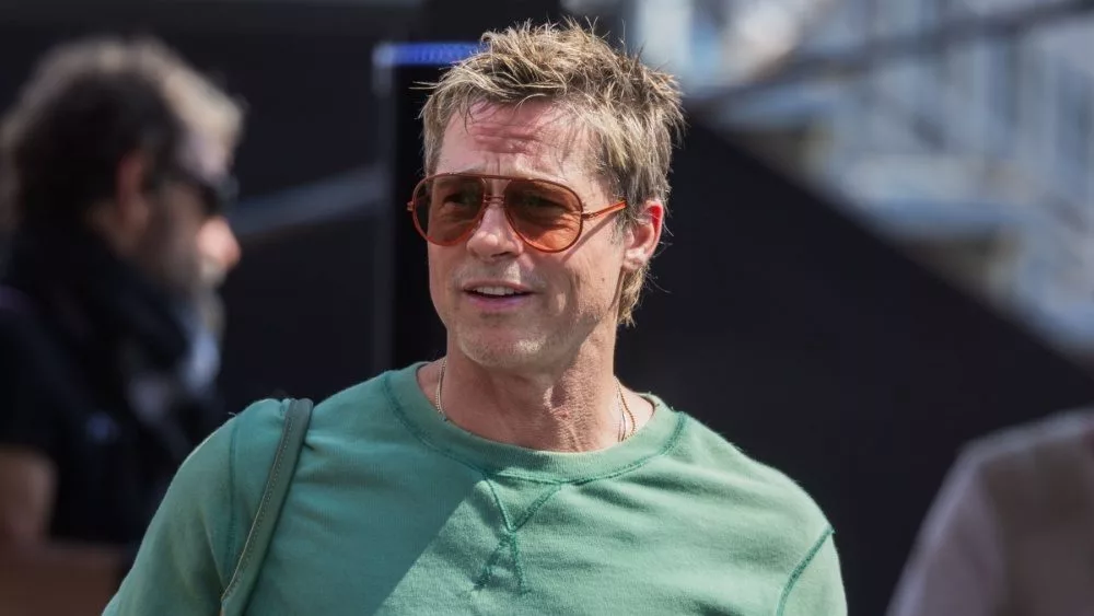 Brad Pitt at the paddock during Formula One Hungary Grand Prix Hungaroring^ Mogyorod^ Hungary. July 19^ 2024